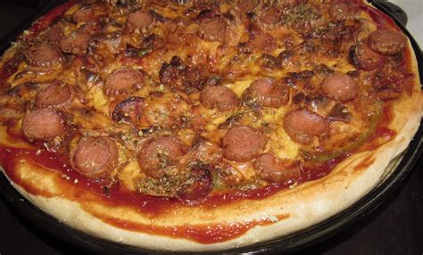 Homemade Beef And Sausage Pizza Nigerian Recipe