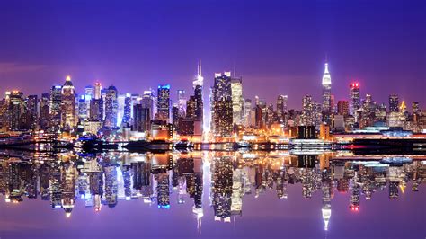 New York City Office Zoom Background Huge 3d Window View New York