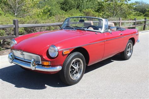British Sports Cars 1980 Mg Mgb Convertible For Sale