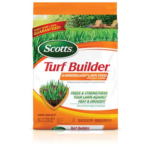 Scotts Turf Builder Summerguard Lawn Food With Insect Control Scotts