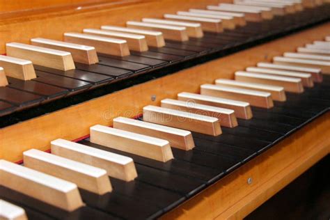 Pipe Organ Keyboard Stock Image Image Of Recitals Piano 45714413