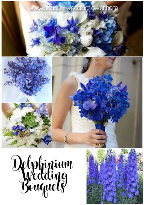 Wedding flower terminology, budget, tips and inspiration to help you make those pesky floral decisions. Blue Flowers for a Wedding - Bouquet Wedding Flower