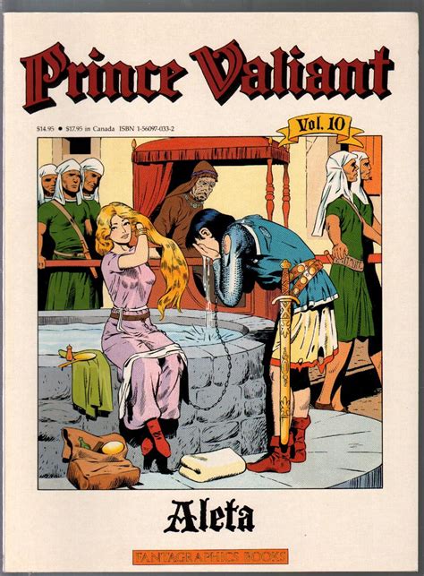 Prince Valiant 10 1990 Fantagraphics Color Reprint Hal Foster Aleta Vf