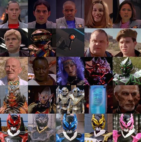 Power Rangers In Space Characters By Image Quiz By Spen7601