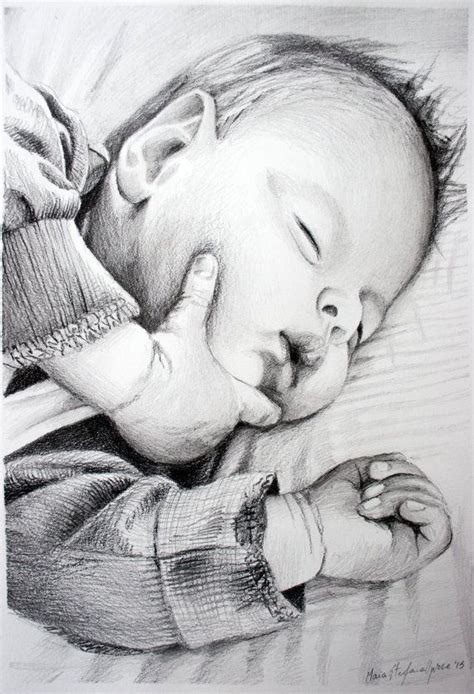 Check spelling or type a new query. Custom BABY Portrait - PENCIL drawing | Pencil drawings, Baby drawing, Baby illustration