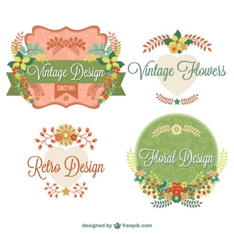 Graphic design stack exchange is a question and answer site for graphic design professionals, students, and enthusiasts. Vintage floral graphic elements design Vector | Free Download