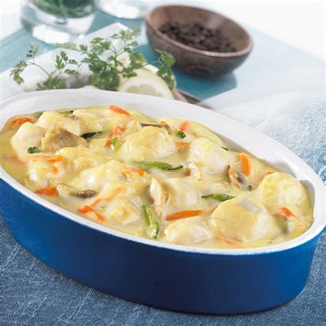 Cassolette gourmande St Jacques