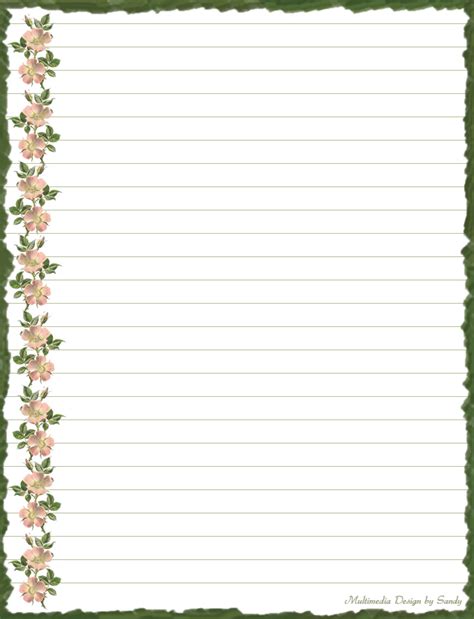 Find & download free graphic resources for border. Flower Borders For Paper - ClipArt Best