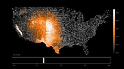 Stunning Animated Maps Reveal Bird Migrations Across The United States