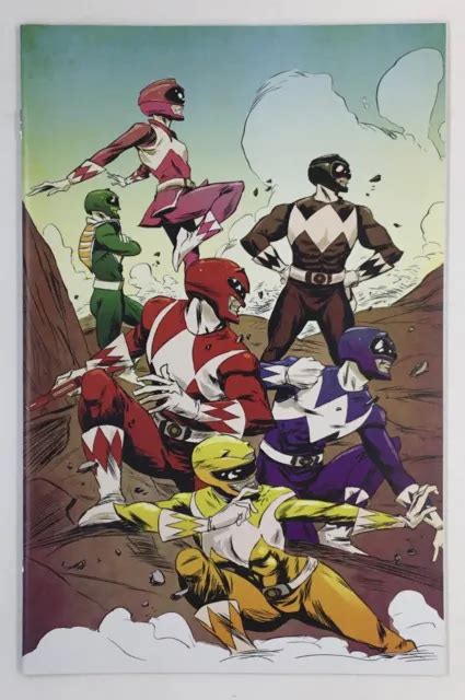 Mighty Morphin Power Rangers 3 Variant Comic Book Hasbro Brand New 9