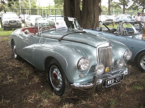 Early Sunbeam Alpine Sports Car