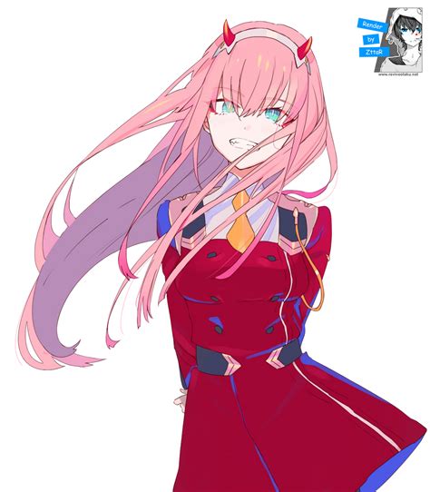 43 Darling In The Franxx Plot Zero Two Png
