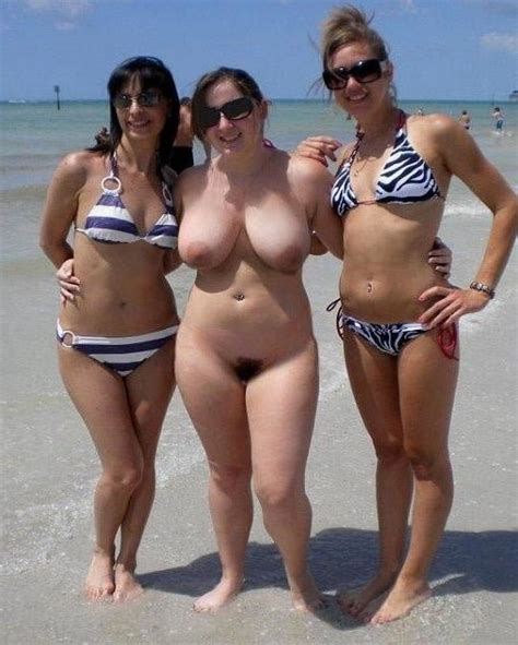 Bbw Topless Beach