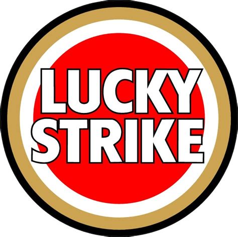 Lucky Strike Decal Sticker 02