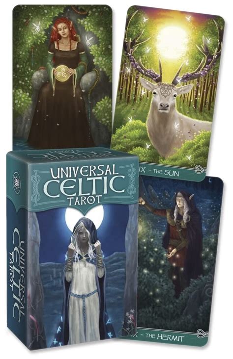 Universal Celtic Tarot Cards Booklet Pdf Guidebook Digital Etsy