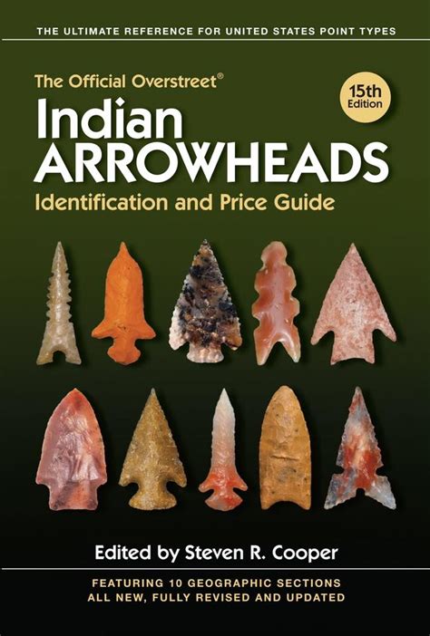 15th Edition The Official Overstreet Indian Arrowheads Identification