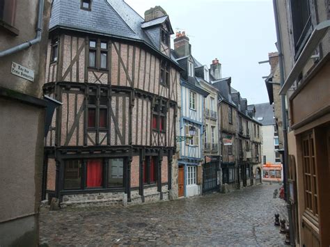 Old Town Medieval France Old Town Le Mans