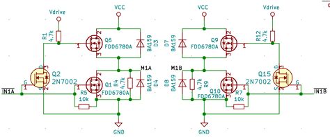 Electronic Why This H Bridge With Only N Channel Fets Didnt Work