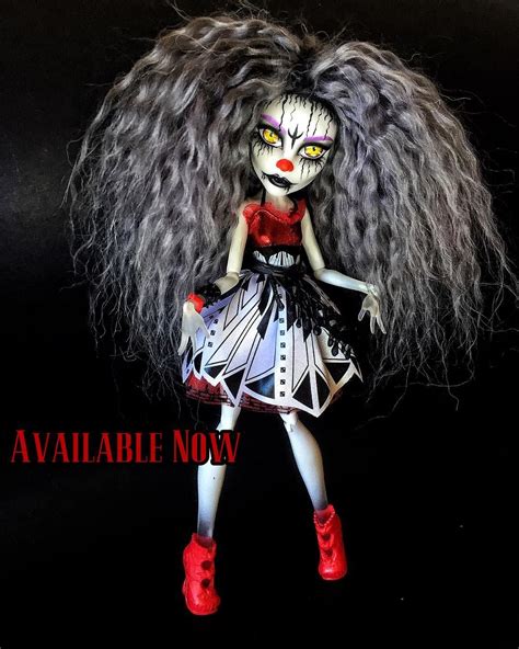 Evil Clown Spectra Available Now In My Etsy Store ️ Monsterhigh