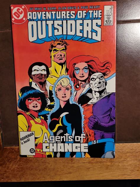 Adventures Of The Outsiders 36 Dc Comics 1986 Nm Newsstand Edition