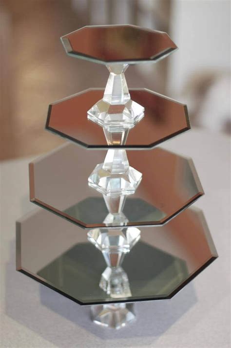 How To Make Mirrored Cake Stands