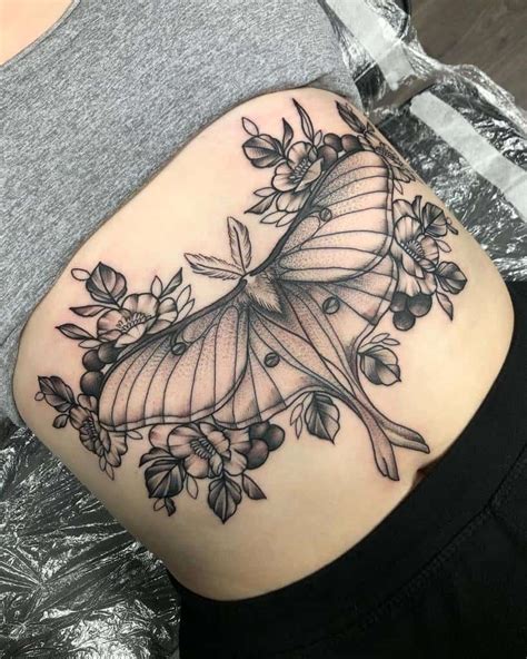 Top Best Luna Moth Tattoo Ideas Inspiration Guide