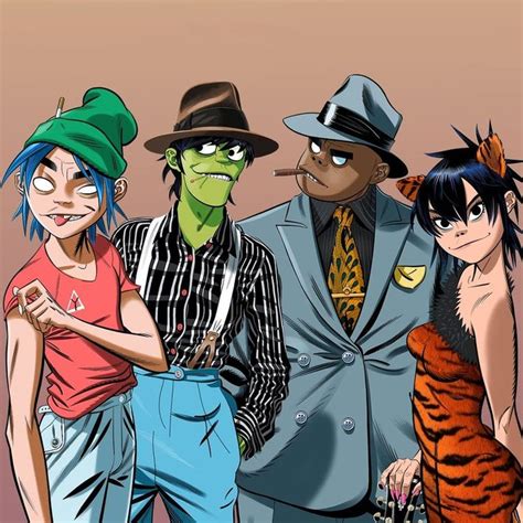 New Murdoc And Russ Art On The Gorillaz Topic On Youtube Gorillaz Gorillaz Art Gorillaz