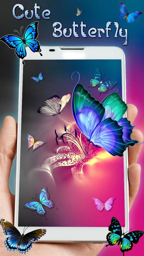 Butterfly Colorful Live Wallpaper Freeamazonesappstore For Android