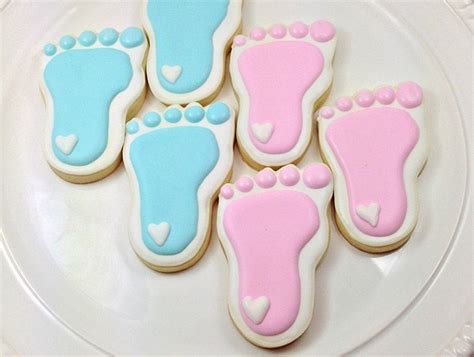 Baby Feet Cookies By Miss Cookie Bakes Cookies Theme Fancy Cookies