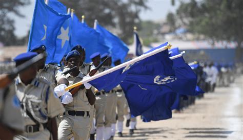 Somali Police Force Marks 74th Anniversary Of Its Founding Remembers Fallen Officers Unsom