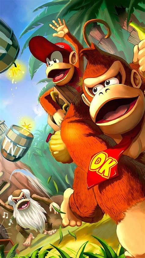 Donkey Kong Dk Nintendo Raro Fondo De Pantalla De Teléfono Hd Peakpx