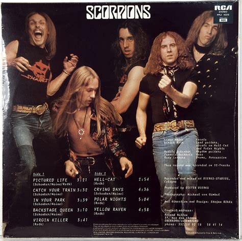 Scorpions Virgin Killer Lp Виниловая пластинка 12 5000 руб