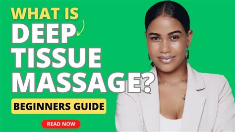 Techniques And Methods Of Deep Tissue Massage Step By Step