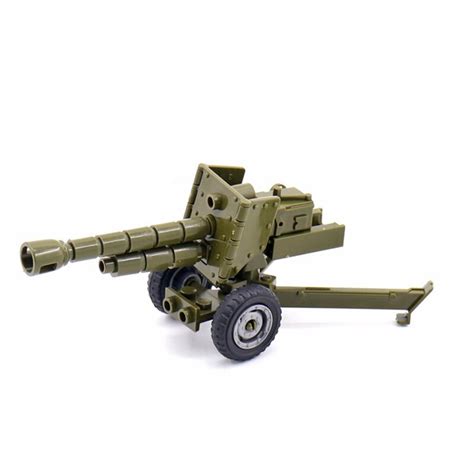 Us Ww2 Howitzer Artillery Gun Brickarmytoys