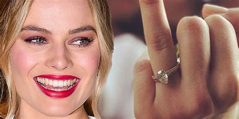 Margot Robbie Confirms Marriage By Flashing Diamond Ring With Tom