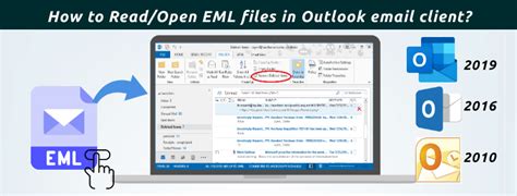 How To Readopen Eml Files In Outlook Email Client