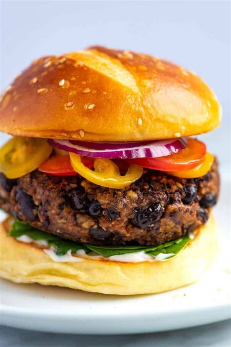 Quick Easy Black Bean Burgers Recipe