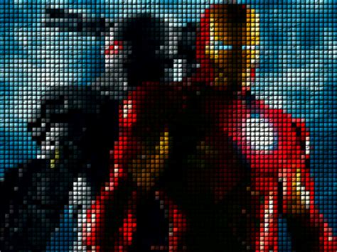 Iron Man 2 Pixel Art By Nickbf5 On Deviantart