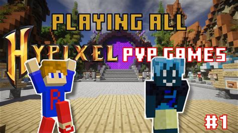 Playing All Hypixel Pvp Games Part 1 Youtube