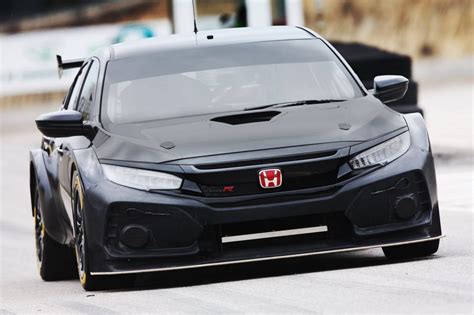 2018 Honda Civic Type R Btcc Racing Car Unveiled Performancedrive