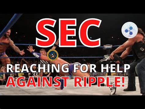 XRP Ripple BREAKING news today: SEC seeks HELP in SEC v ...