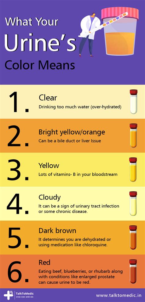 What The Color Of Your Urine Says About Your Health In 2021 Health