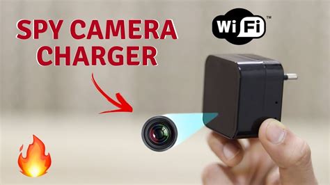 Spy Camera With Wifi Smart Charger Spy Camera Tech Unboxing Youtube