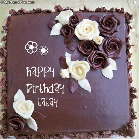 Happy Birthday Tatay Cakes Cards Wishes