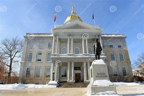 New Hampshire State House Concord Nh Usa Stock Photo Image Of City