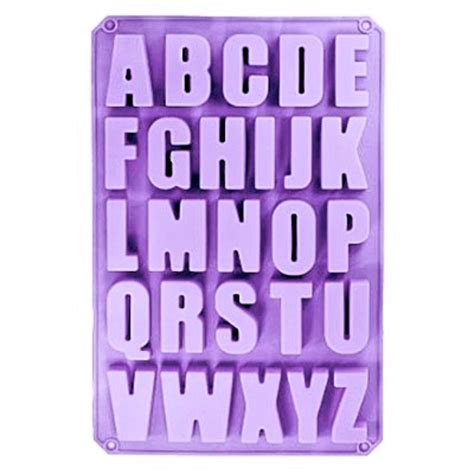 Large Alphabet Capital Letter Silicone Mould Cakers Paradise Cakers