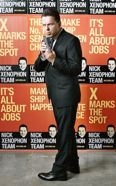 senator nick xenophon werks his 100 fashion cap in target suit for gq