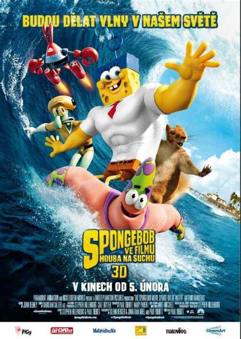 spongebob ve filmu houba na suchu filmové plakáty má sbírka