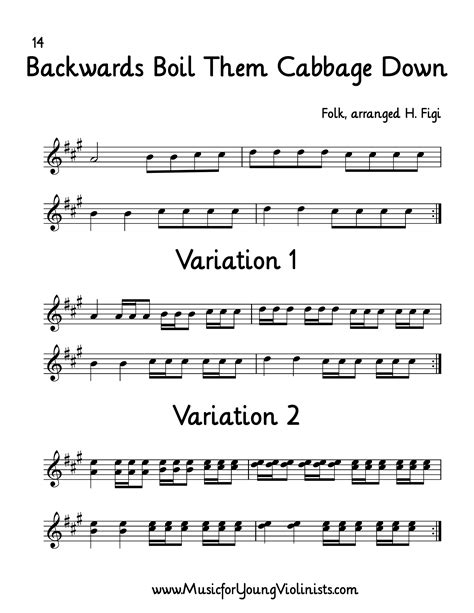 Backwards Music For Violin Level 1 Ebook
