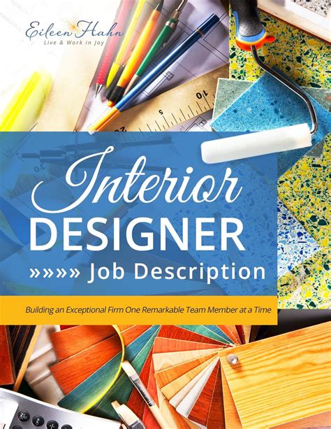 Interior Designer Job Description Eileen B Hahn